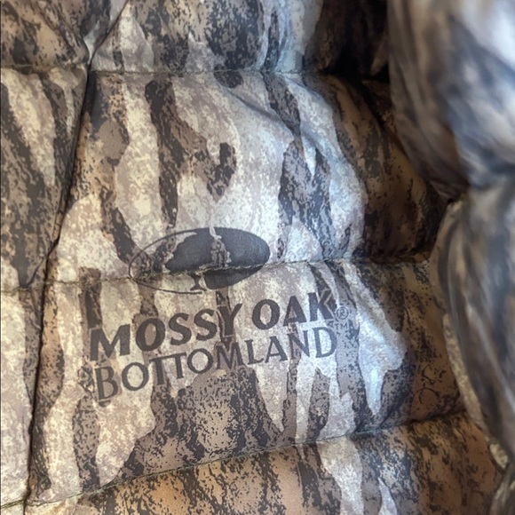 Brown Banded Camouflage Puffer Jacket - Picture 4 of 10